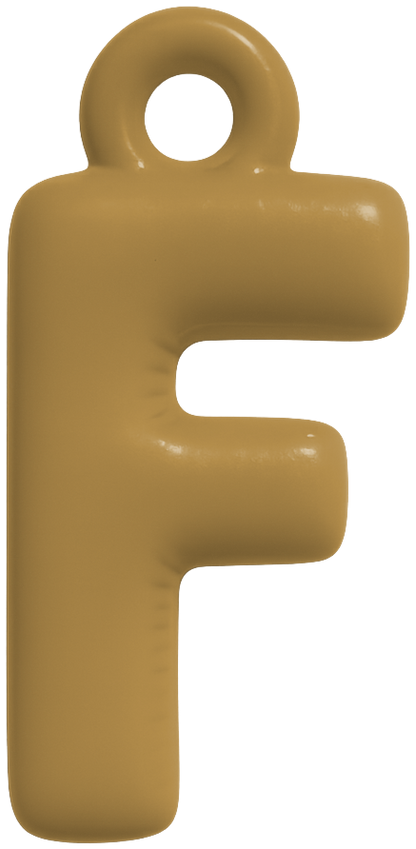 FUNKY LETTER CHARM A-M