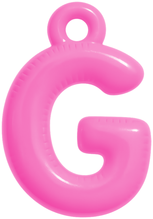 FUNKY LETTER CHARM A-M