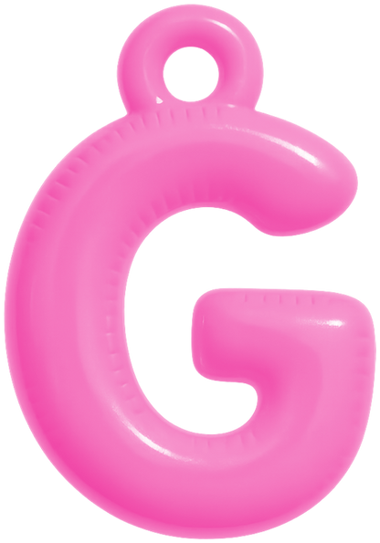 FUNKY LETTER CHARM A-M