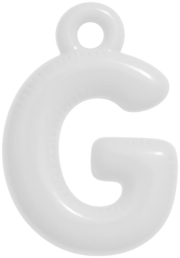 FUNKY LETTER CHARM A-M