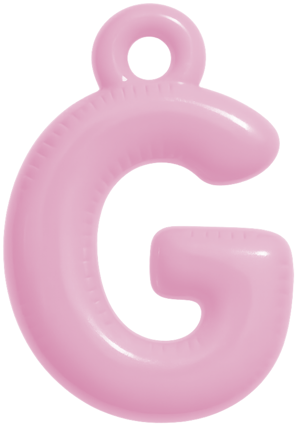 FUNKY LETTER CHARM A-M