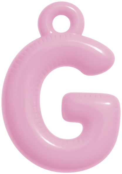 FUNKY LETTER CHARM A-M