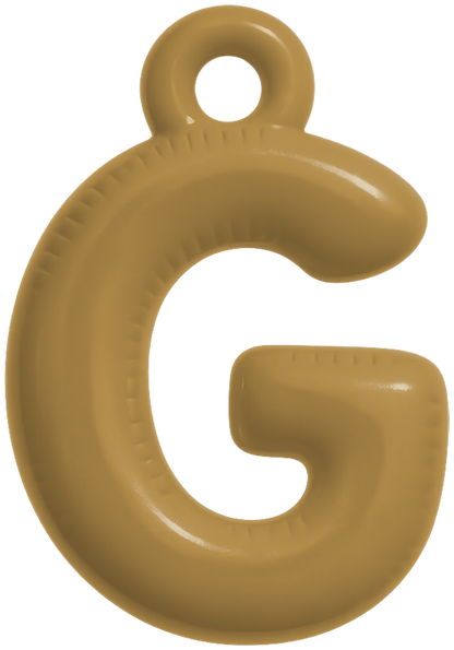 FUNKY LETTER CHARM A-M