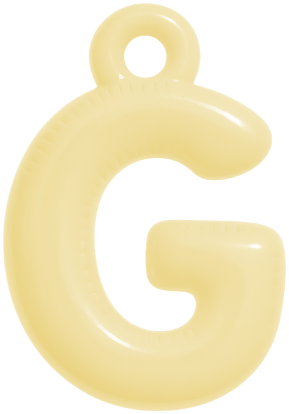 FUNKY LETTER CHARM A-M