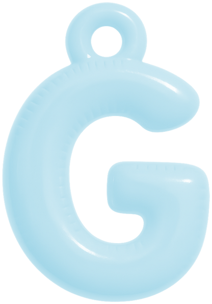 FUNKY LETTER CHARM A-M