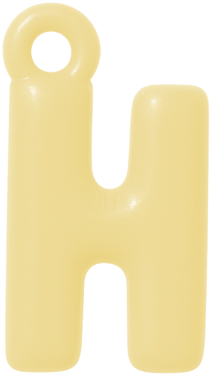 FUNKY LETTER CHARM A-M