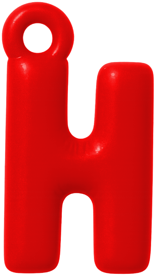 FUNKY LETTER CHARM A-M