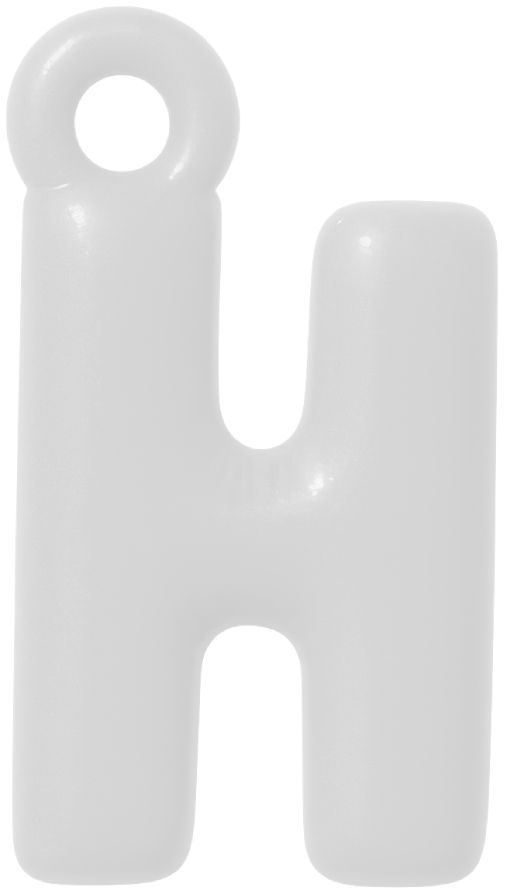 FUNKY LETTER CHARM A-M