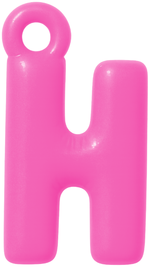 FUNKY LETTER CHARM A-M