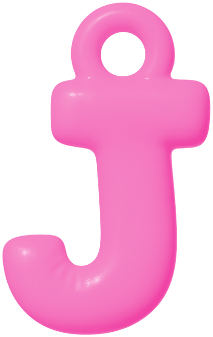 FUNKY LETTER CHARM A-M