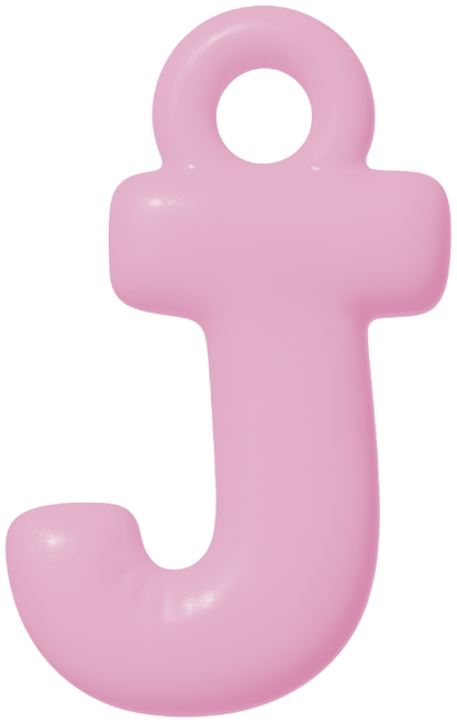 FUNKY LETTER CHARM A-M