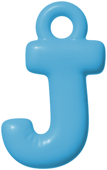 FUNKY LETTER CHARM A-M