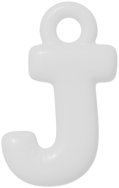 FUNKY LETTER CHARM A-M