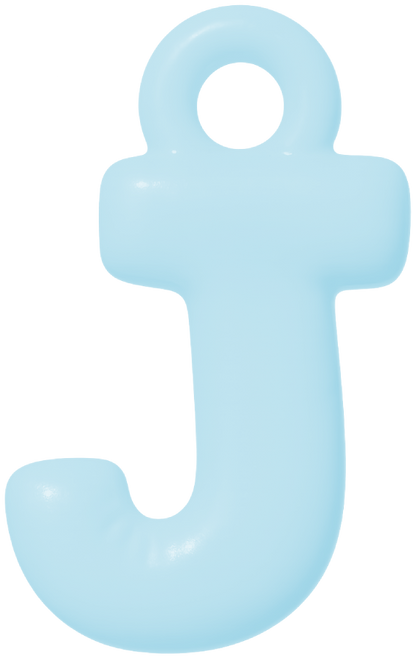 FUNKY LETTER CHARM A-M