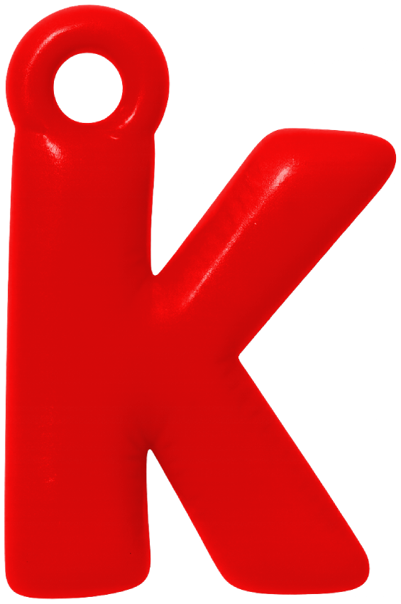 FUNKY LETTER CHARM A-M