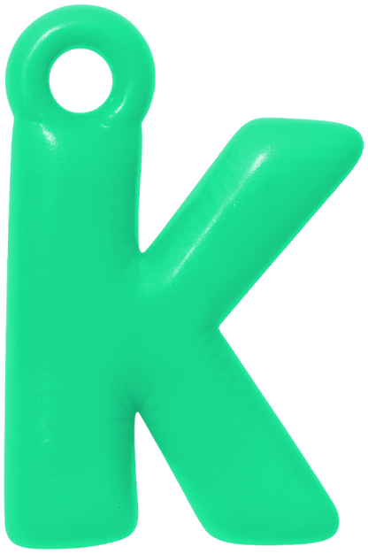 FUNKY LETTER CHARM A-M