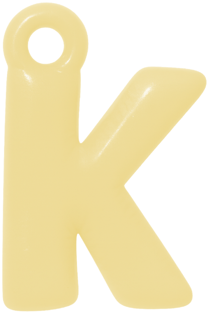 FUNKY LETTER CHARM A-M