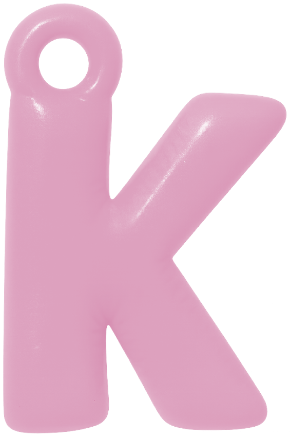 FUNKY LETTER CHARM A-M