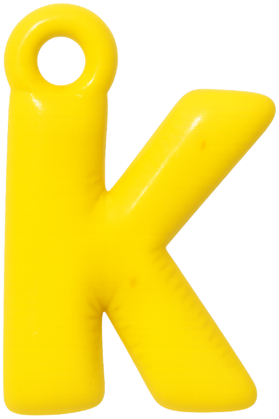 FUNKY LETTER CHARM A-M