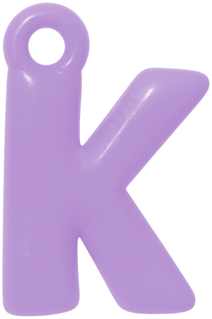 FUNKY LETTER CHARM A-M