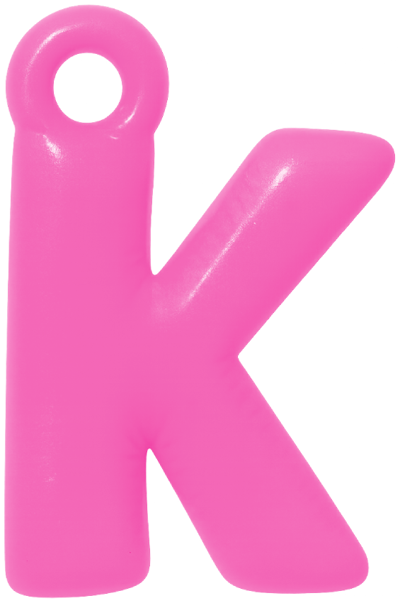 FUNKY LETTER CHARM A-M