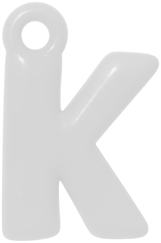 FUNKY LETTER CHARM A-M