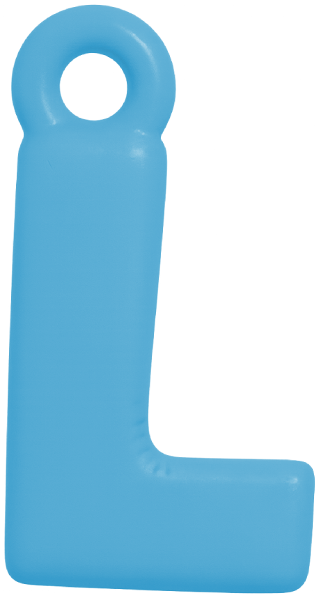 FUNKY LETTER CHARM A-M