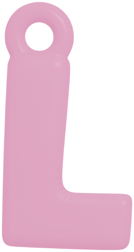 FUNKY LETTER CHARM A-M