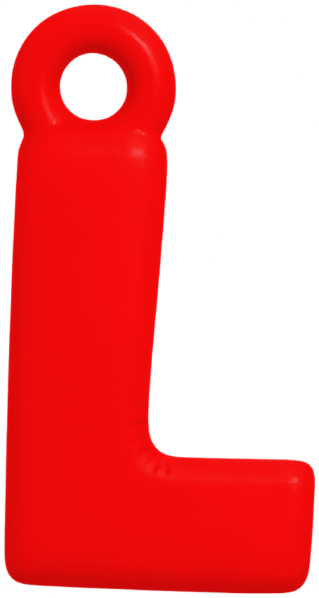 FUNKY LETTER CHARM A-M