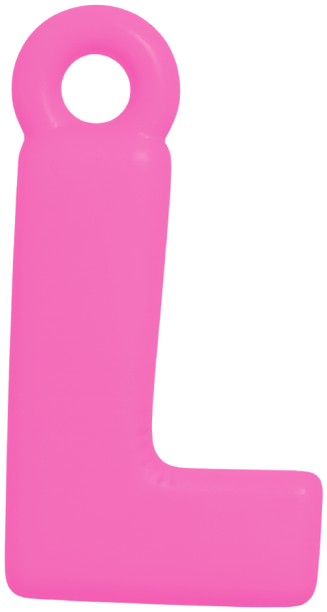 FUNKY LETTER CHARM A-M