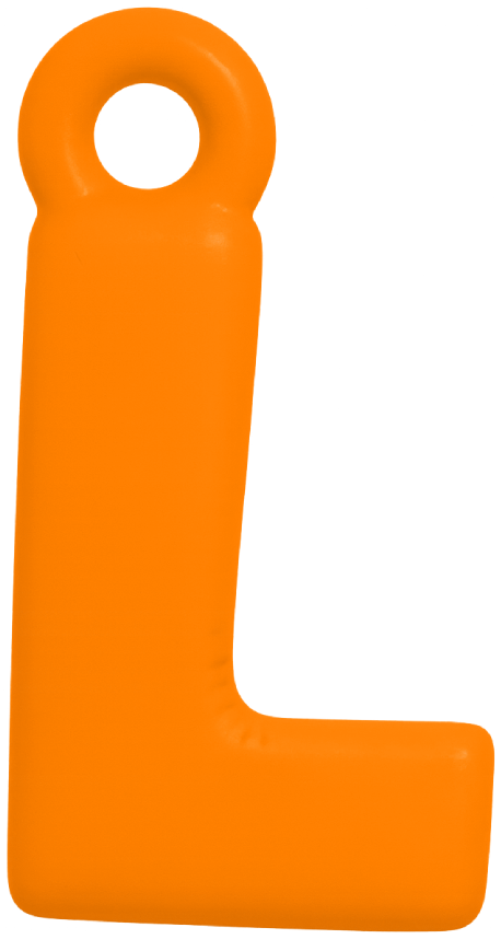 FUNKY LETTER CHARM A-M