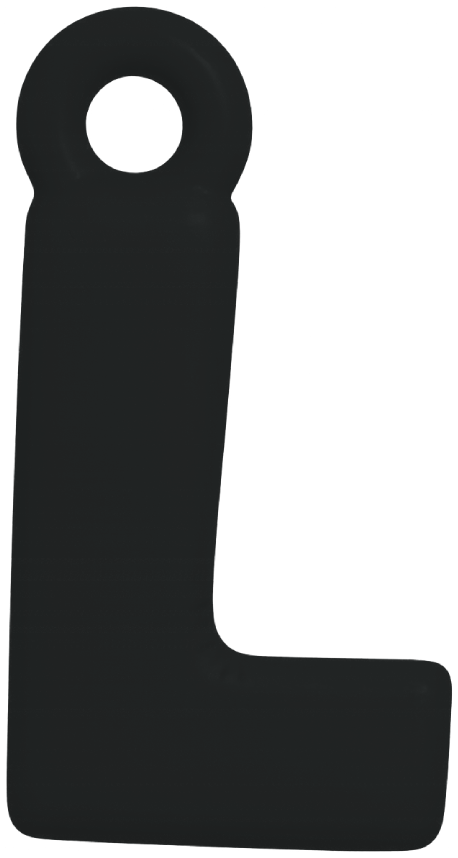 FUNKY LETTER CHARM A-M