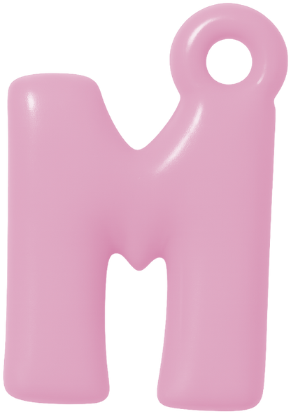 FUNKY LETTER CHARM A-M