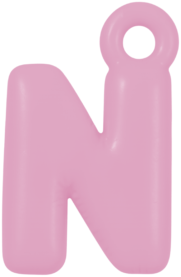 FUNKY LETTER CHARM N-Z