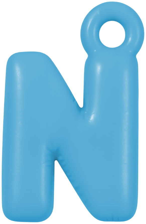 FUNKY LETTER CHARM N-Z