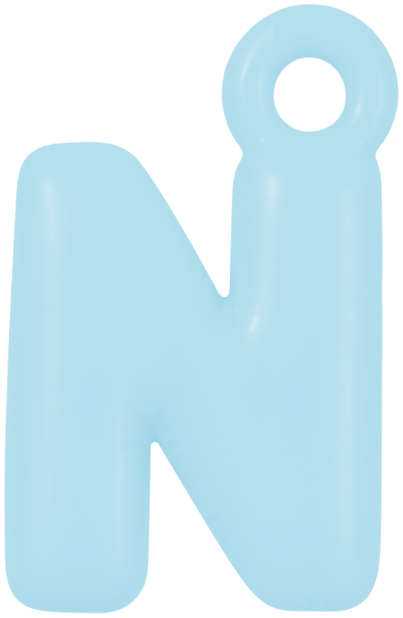 FUNKY LETTER CHARM N-Z