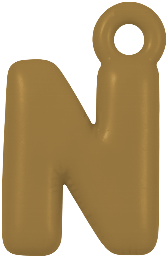 FUNKY LETTER CHARM N-Z