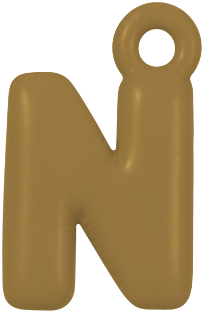 FUNKY LETTER CHARM N-Z