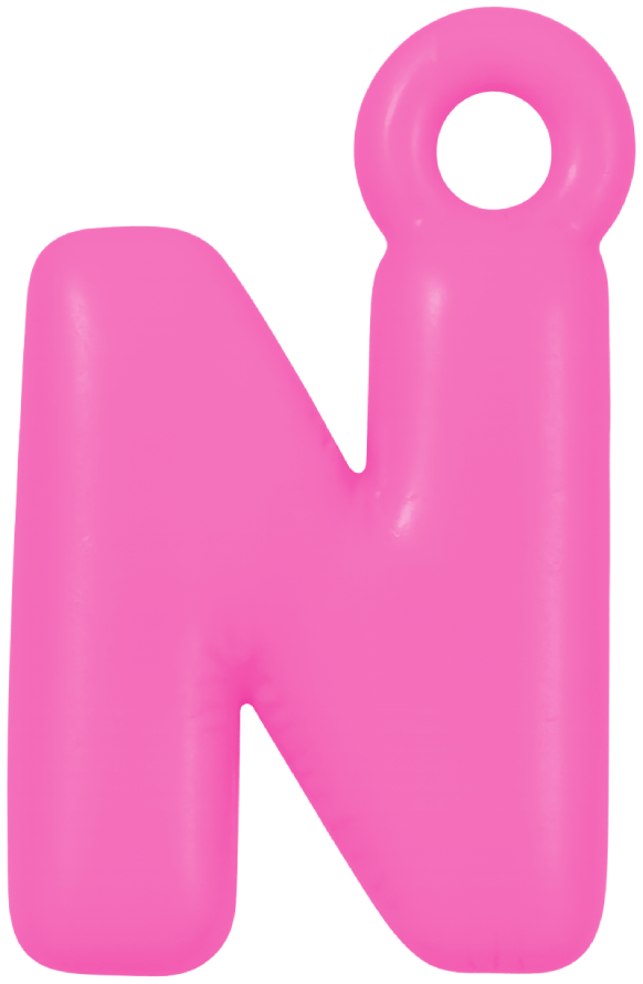 FUNKY LETTER CHARM N-Z