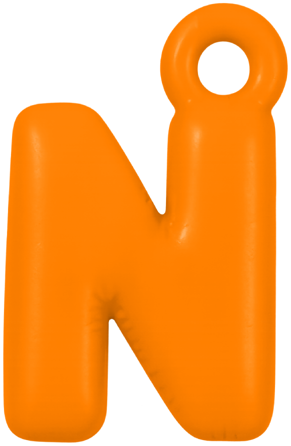 FUNKY LETTER CHARM N-Z