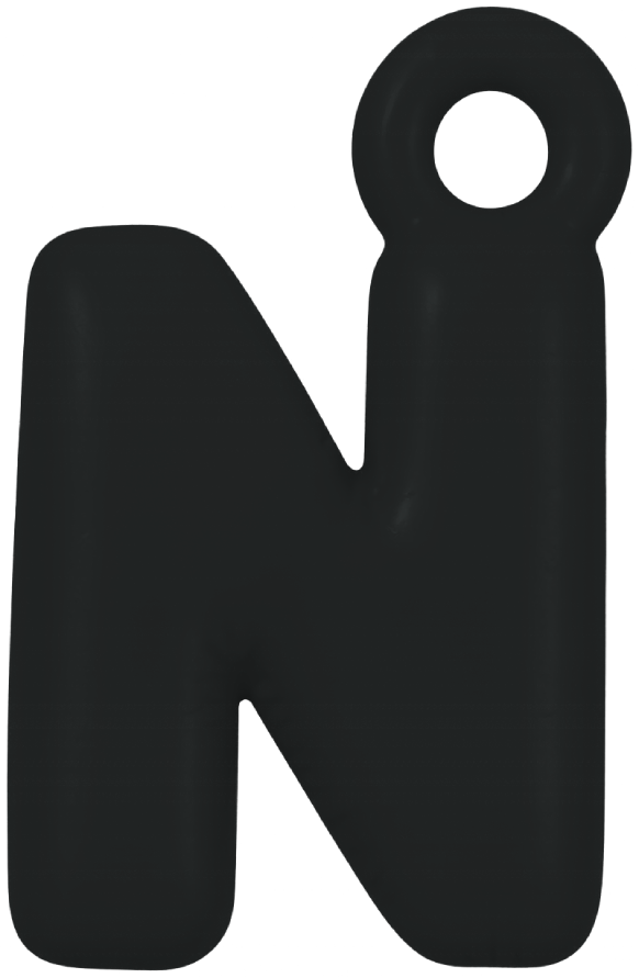 FUNKY LETTER CHARM N-Z