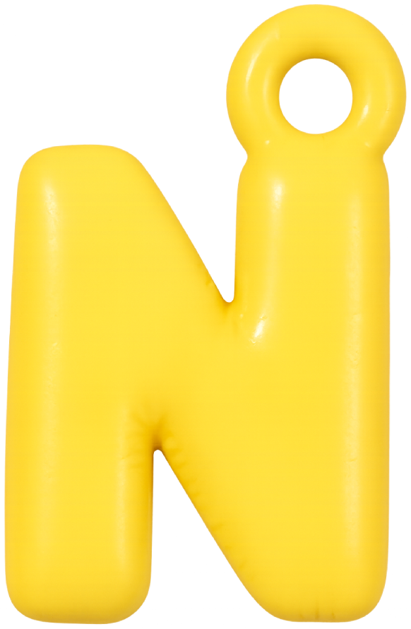 FUNKY LETTER CHARM N-Z