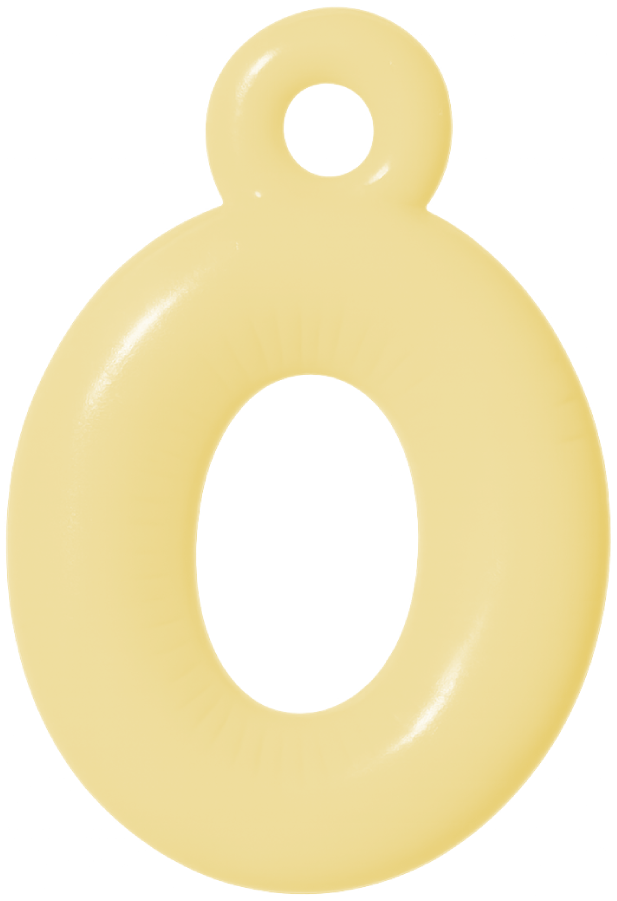 FUNKY LETTER CHARM N-Z