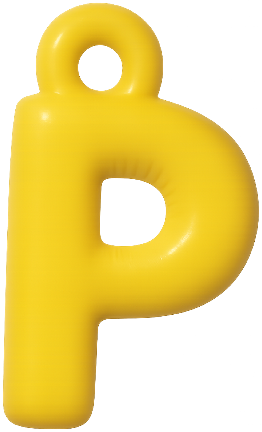 FUNKY LETTER CHARM N-Z