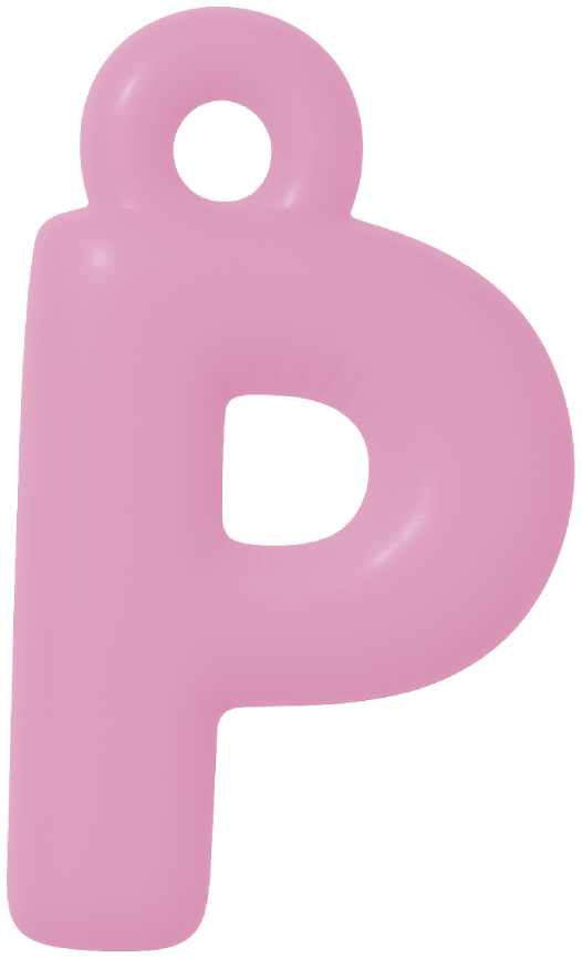 FUNKY LETTER CHARM N-Z