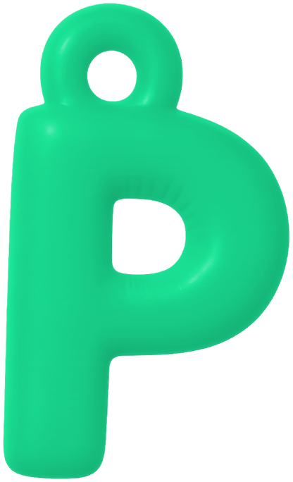 FUNKY LETTER CHARM N-Z