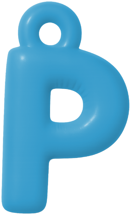 FUNKY LETTER CHARM N-Z