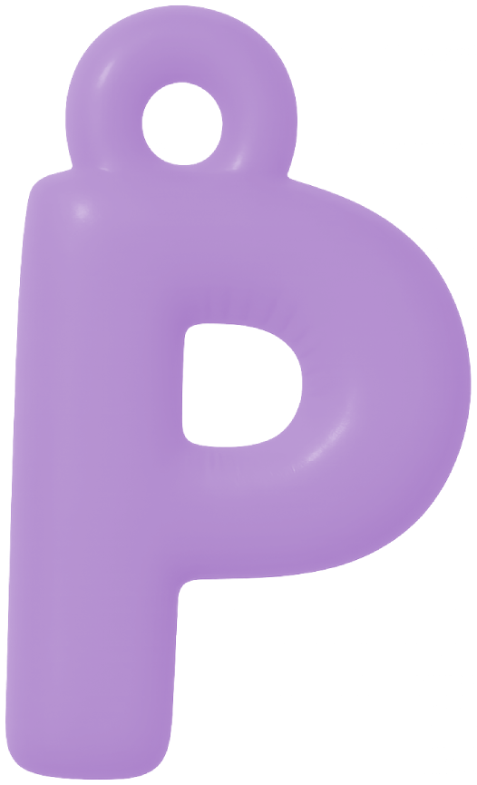 FUNKY LETTER CHARM N-Z