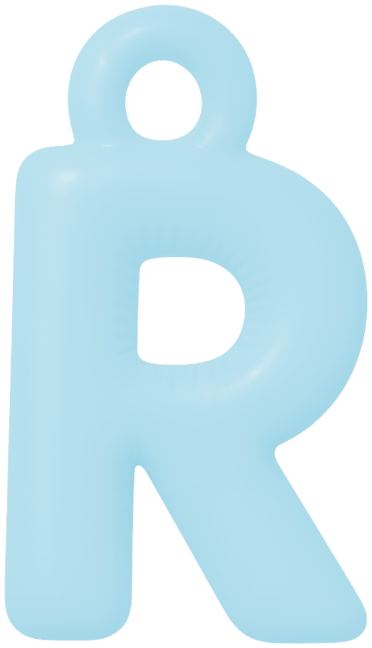 FUNKY LETTER CHARM N-Z