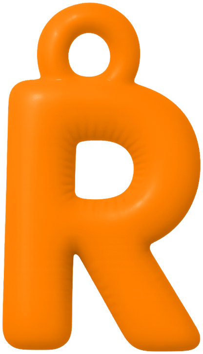 FUNKY LETTER CHARM N-Z